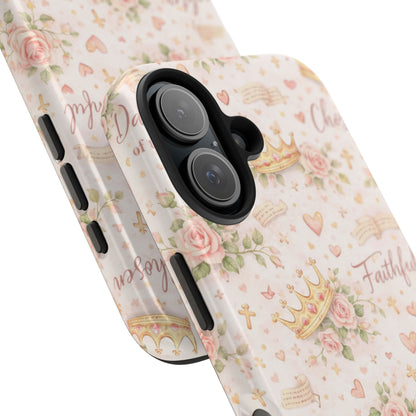 Daughter Of The King Phone Case | Christian Floral iPhone Case