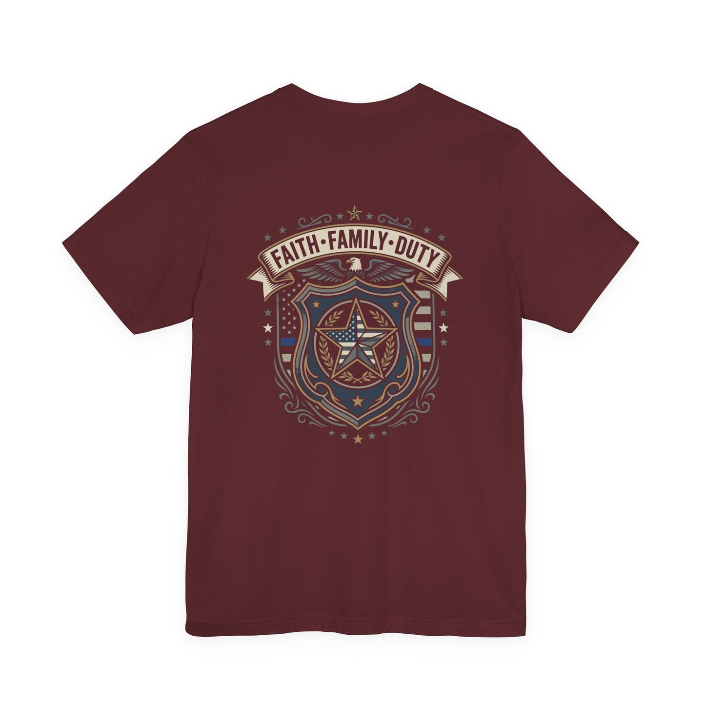 Faith · Family · Duty Shield T‑Shirt