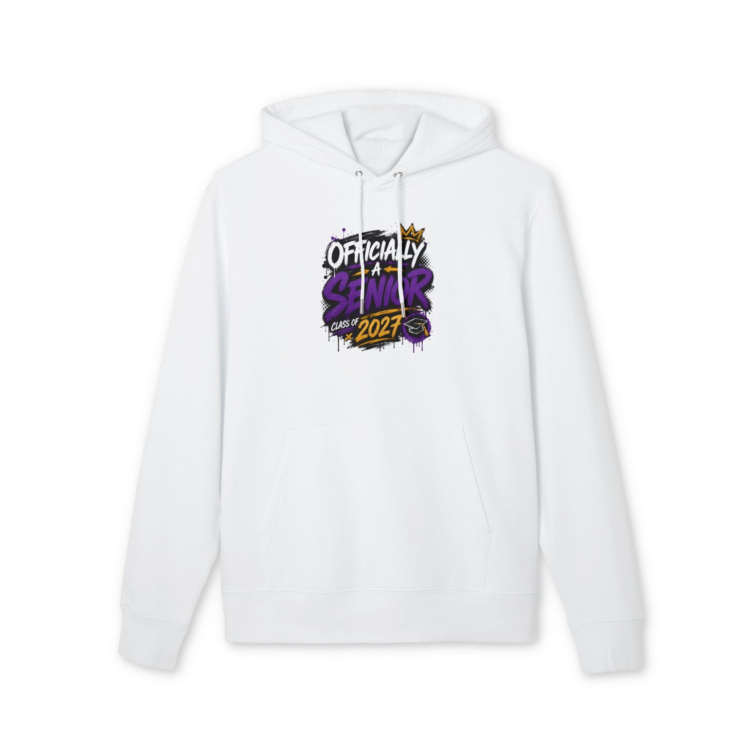Senior Class Hoodie - "Officially a Senior" Class of 2027 Graphic Hoodie