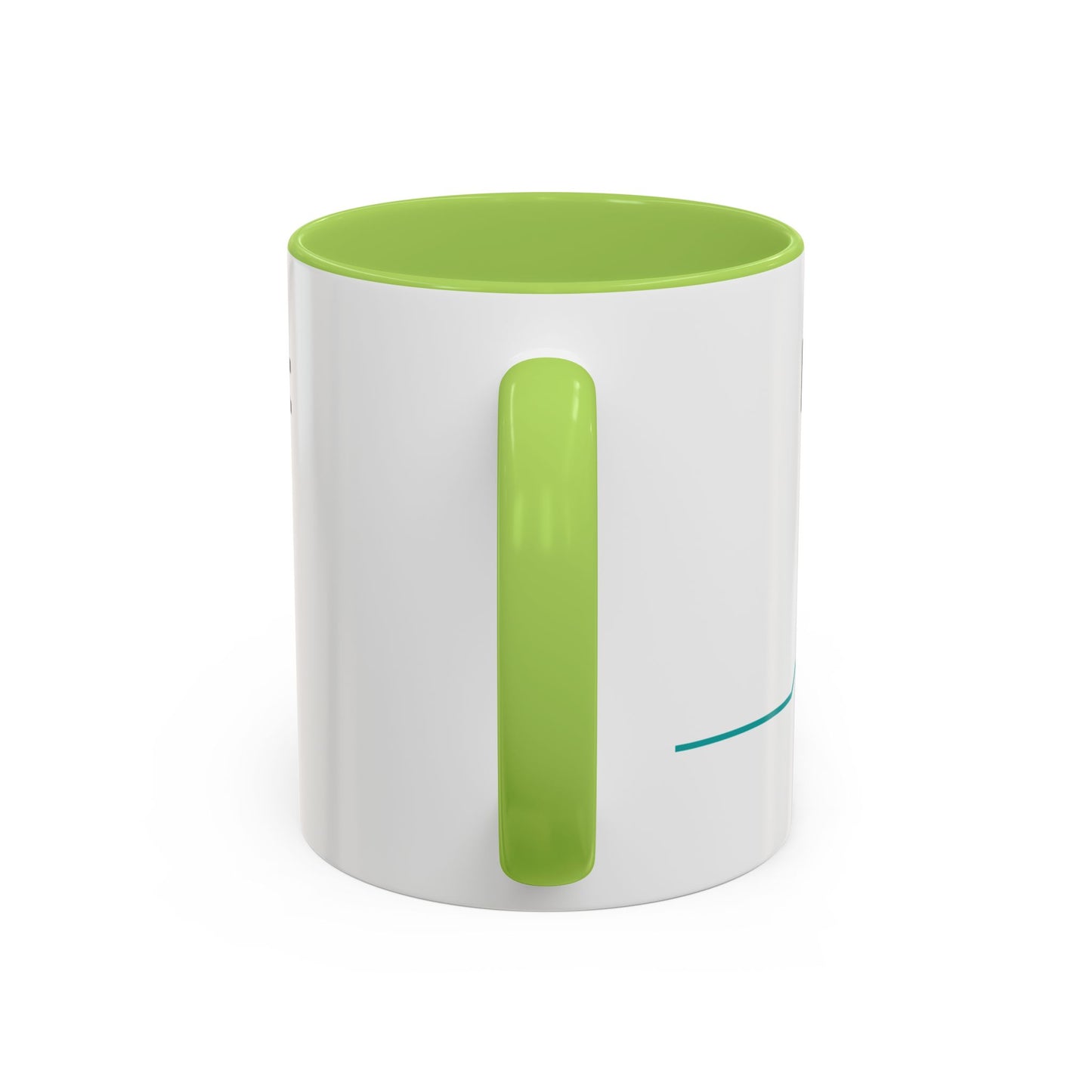Diabetes Won't Define Me Accent Coffee Mug — "I Walk by Faith" Inspirational Tea Cup