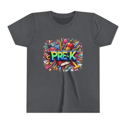 PRE-K Kids Tee — Colorful Back-to-School Pre-K Shirt for Preschoolers