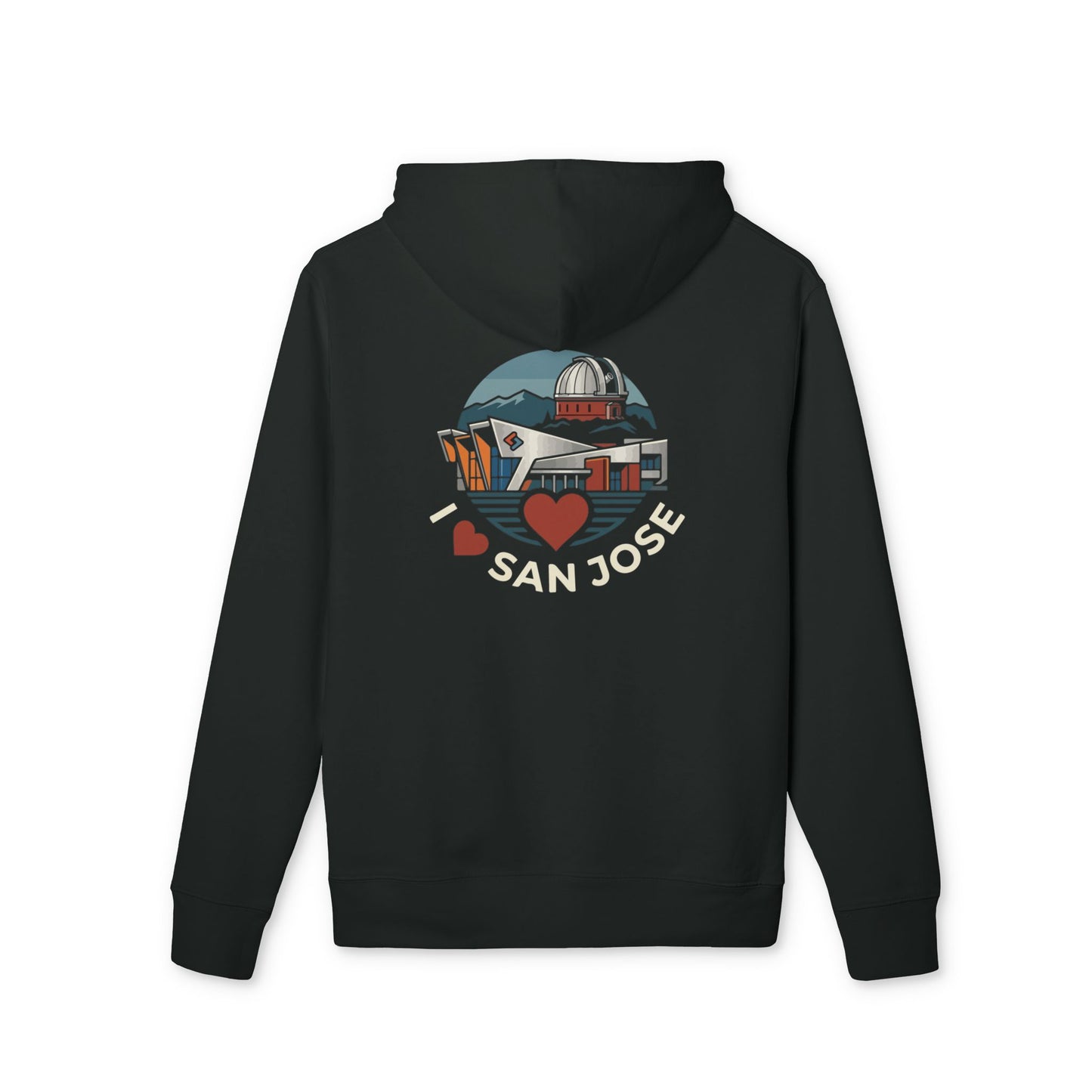 San Jose Retro I Love City Hoodie