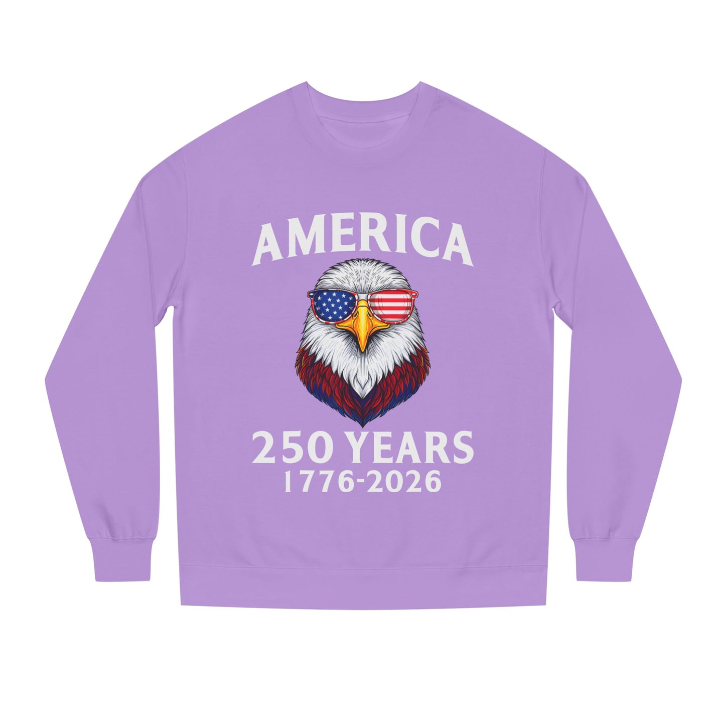 America 250 Years Sweatshirt — 1776–2026 Patriotic Eagle Crewneck