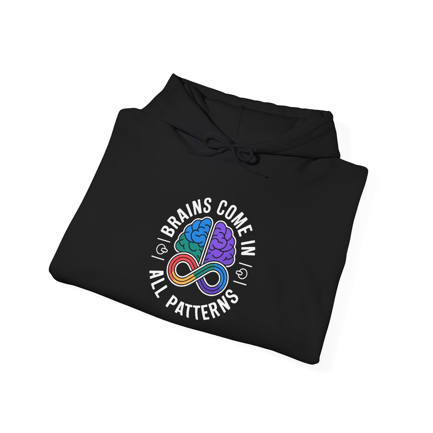 Brains Come in All Patterns Hoodie