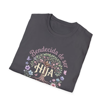 "Bendecida de ser Hija" T-Shirt