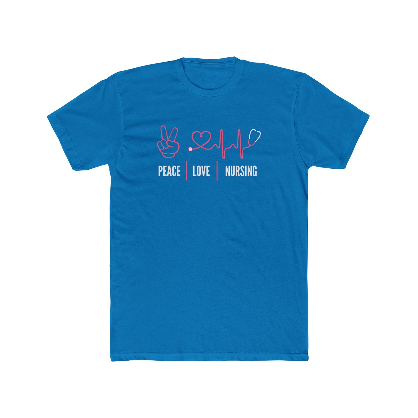 Nursing Tee — Peace Love Nursing Graphic Shirt