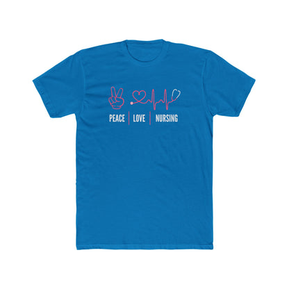 Nursing Tee — Peace Love Nursing Graphic Shirt