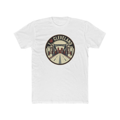 Cleveland Retro Cityscape Tee — I  Cleveland Graphic T‑Shirt