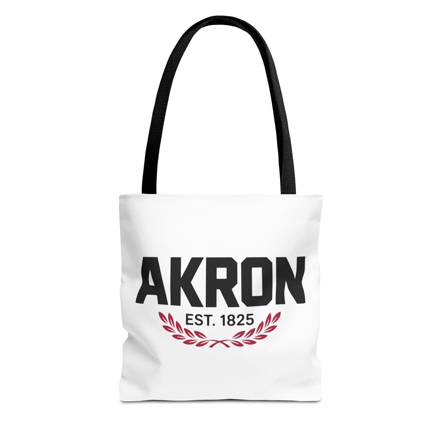 Akron Est. 1825 Tote Bag — City Pride Canvas Tote