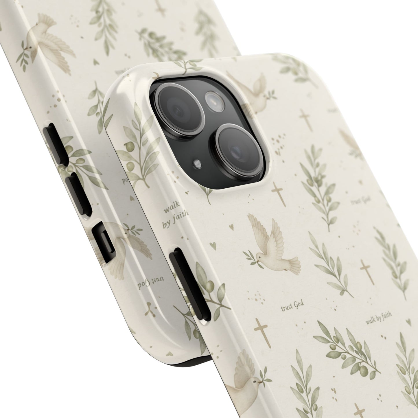 Walk By Faith Phone Case | Christian Floral iPhone Case
