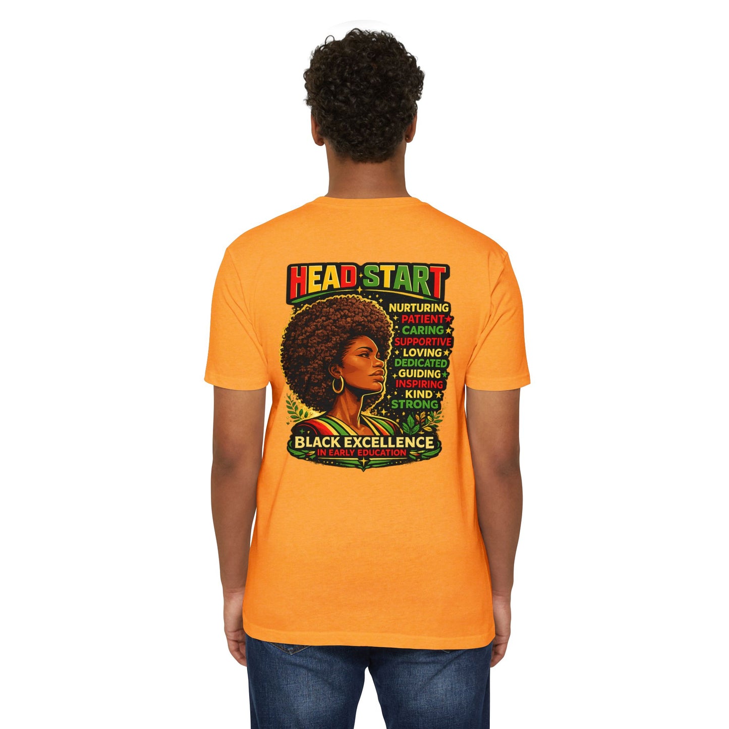 Head Start Black Excellence T-Shirt — Afrocentric Inspirational Graphic Tee
