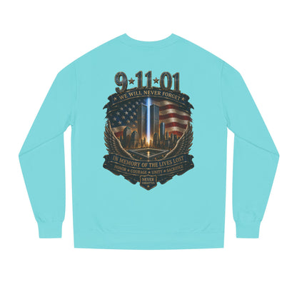 9/11 Never Forget Memorial Sweatshirt – In Memory of the Lives Lost