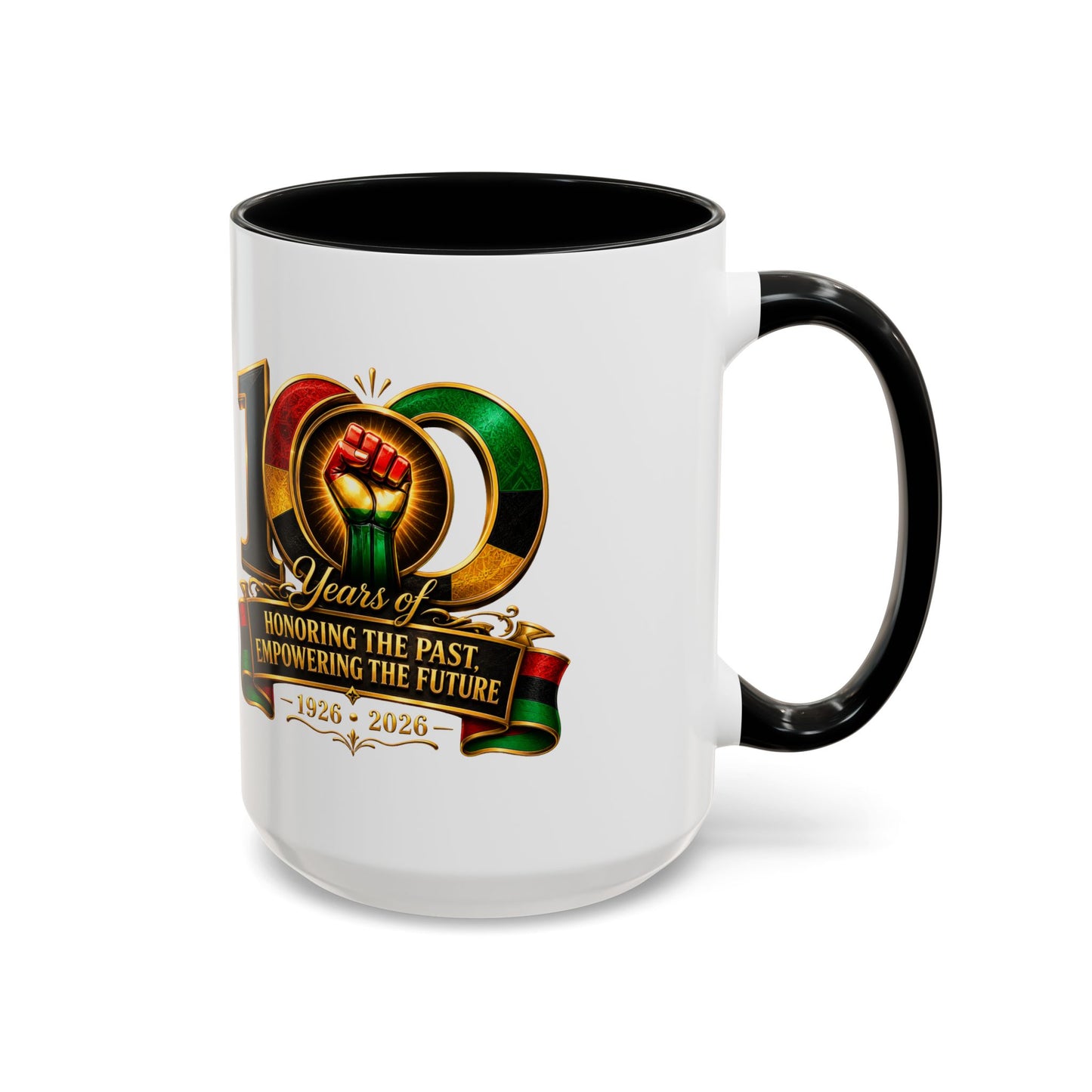 100 Years Commemorative Coffee Mug — "Honoring the Past, Empowering the Future"