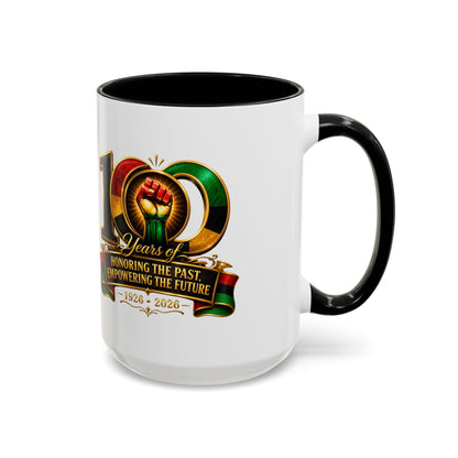 100 Years Commemorative Coffee Mug — "Honoring the Past, Empowering the Future"