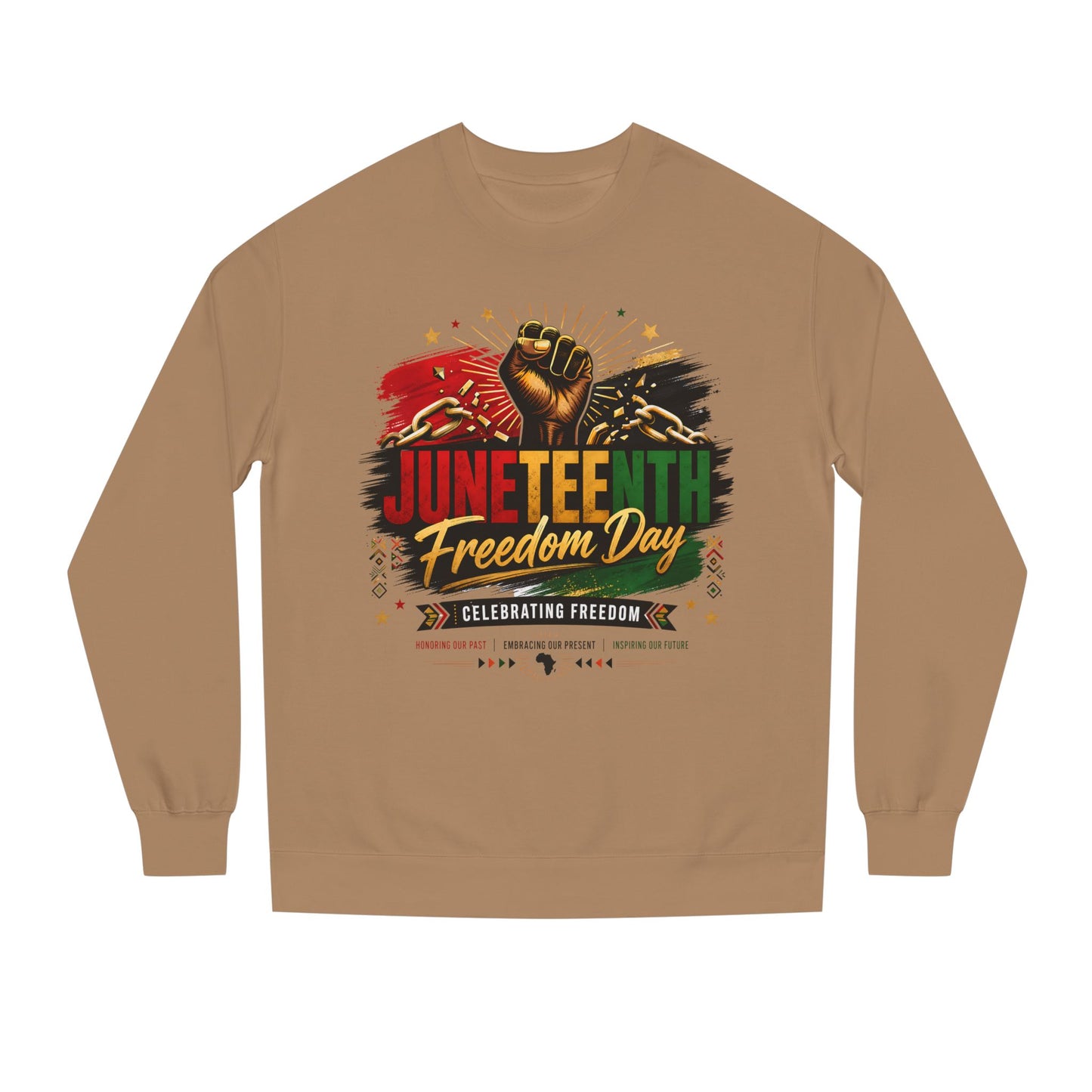 Juneteenth Freedom Day Sweatshirt — Celebrating Freedom Crewneck
