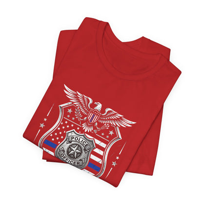 Police 'Brave Enough to Serve' T-Shirt