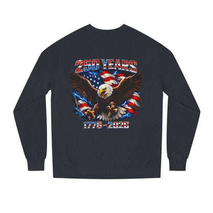 250 Years 1776–2026 Eagle Flag Sweatshirt