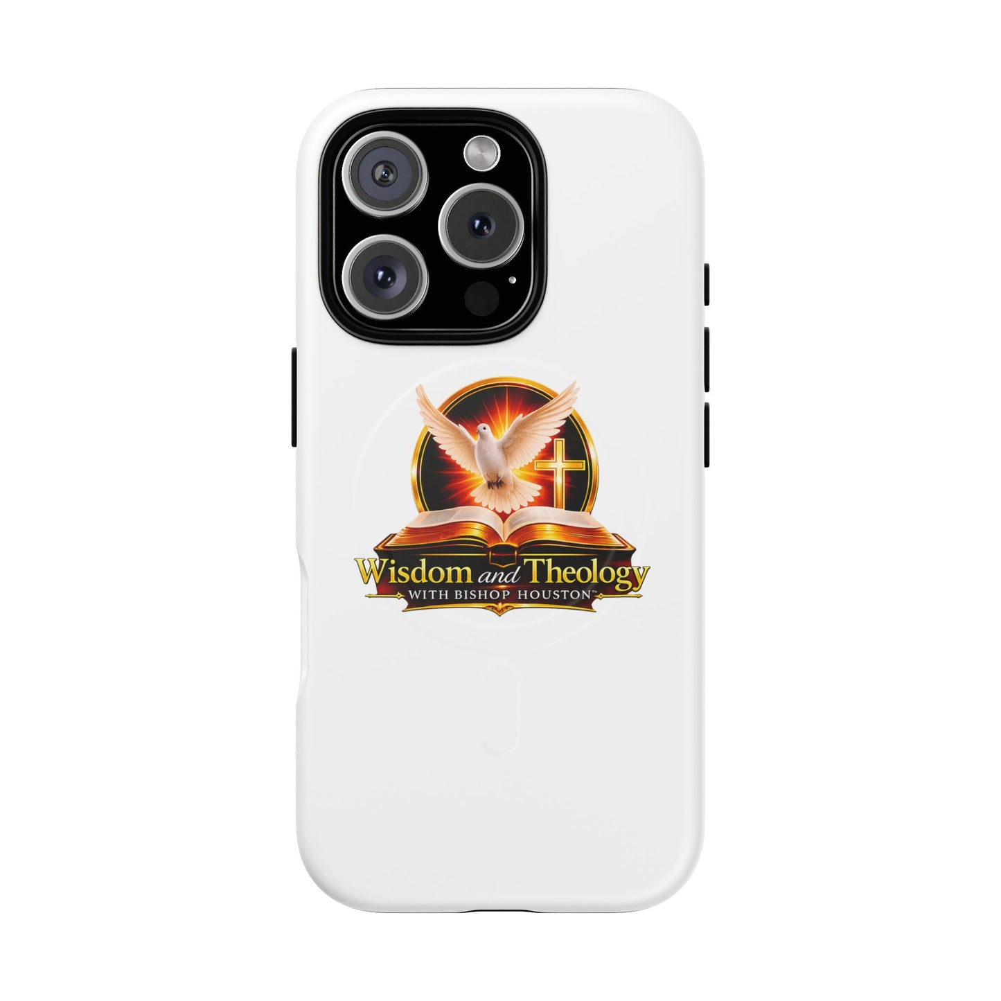 Wisdom and Theology Phone Case — Tough Magnetic Christian iPhone Cover