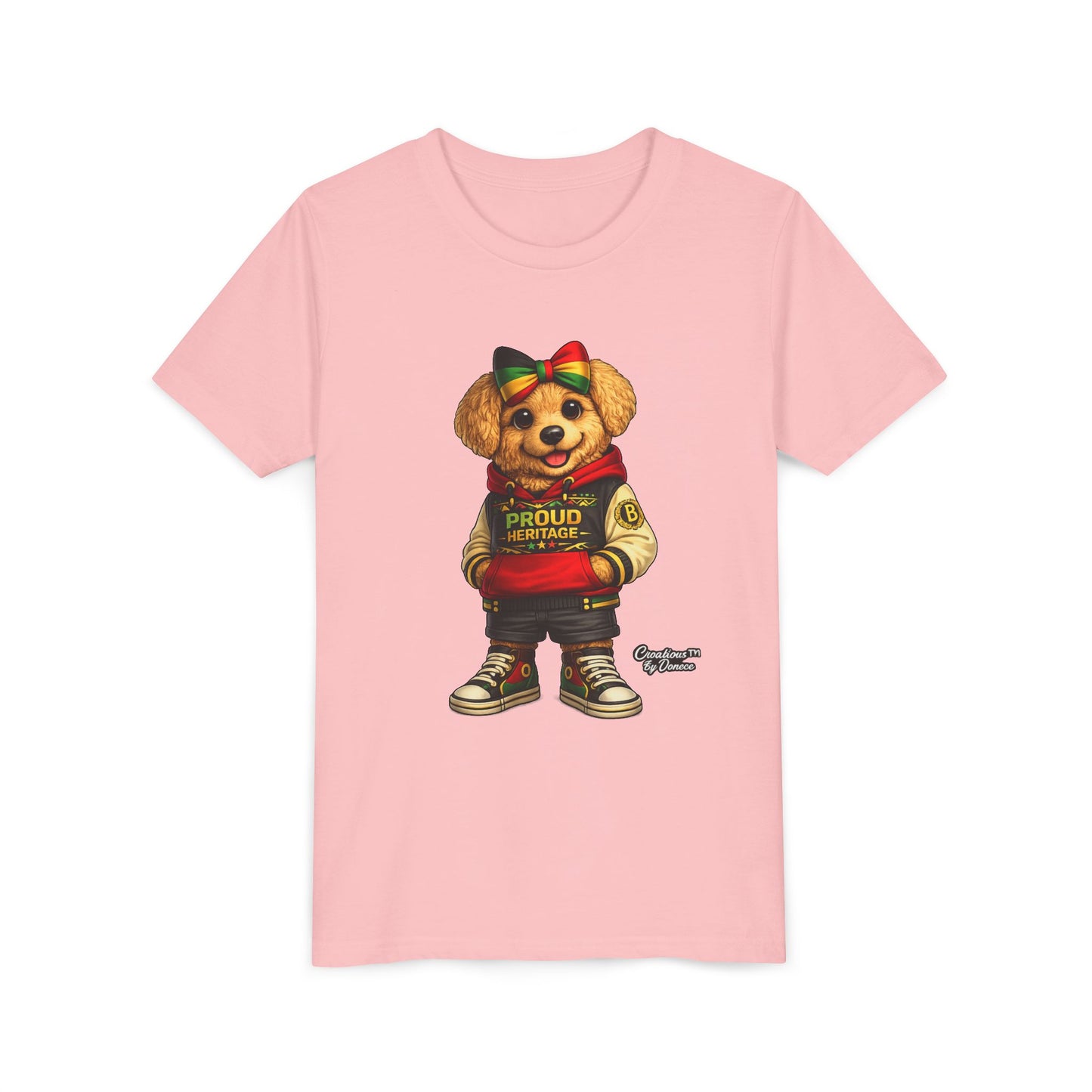 Kids Rasta Bear 'Proud Heritage' Tee