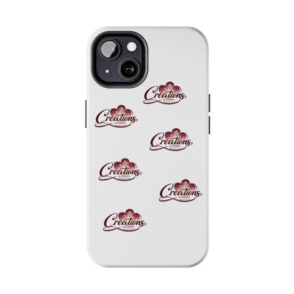 Logo Pattern Tough Phone Case — Creations Repeat Design