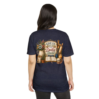 Daily Bread T-Shirt — Vintage Kitchen Bible Design
