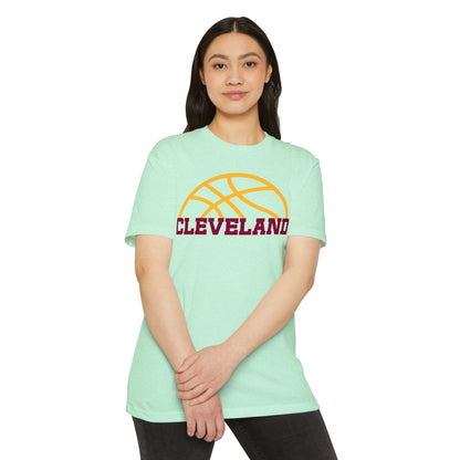 Cleveland  T-Shirt — Retro Hoop Team Tee