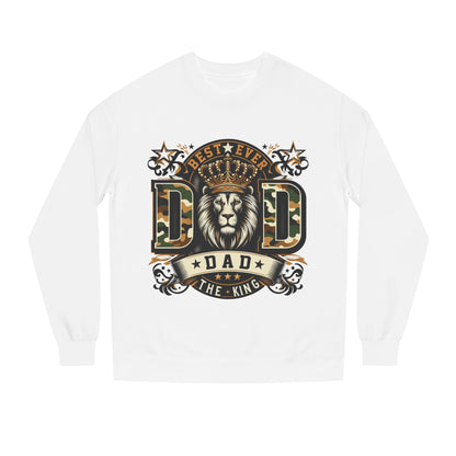 Dad The King Lion Sweatshirt – Best Ever DAD Camouflage Design