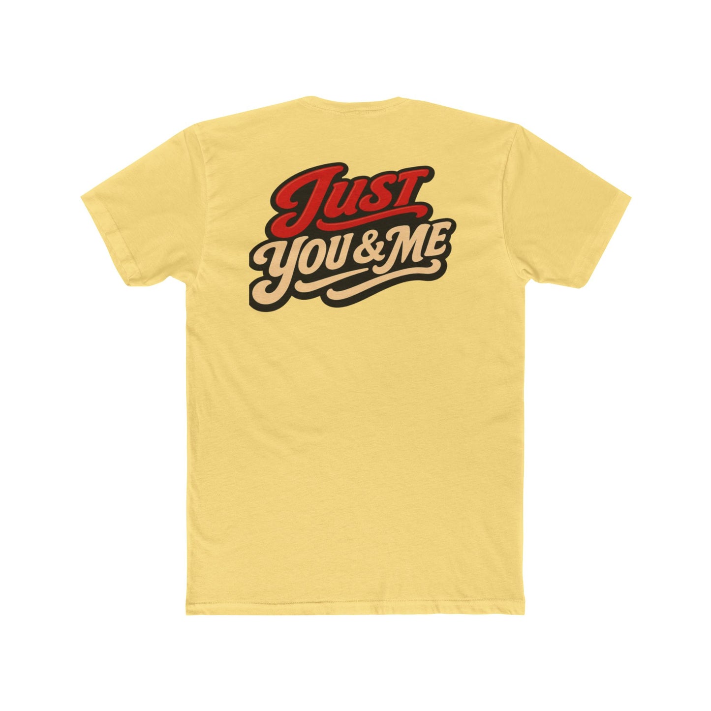Just You & Me Graphic Tee — Retro Couples Love Shirt