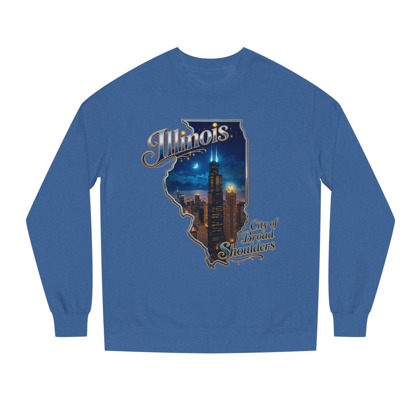 Illinois Skyline Sweatshirt – "City of Broad Shoulders" Crewneck