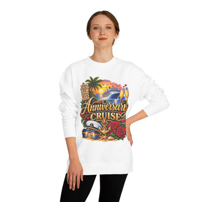 Anniversary Cruise Sweatshirt — Romantic Cruise Vacation Crewneck
