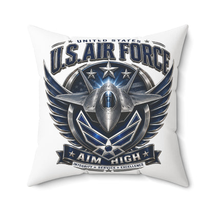 U.S. Air Force 'Aim High' Decorative Throw Pillow