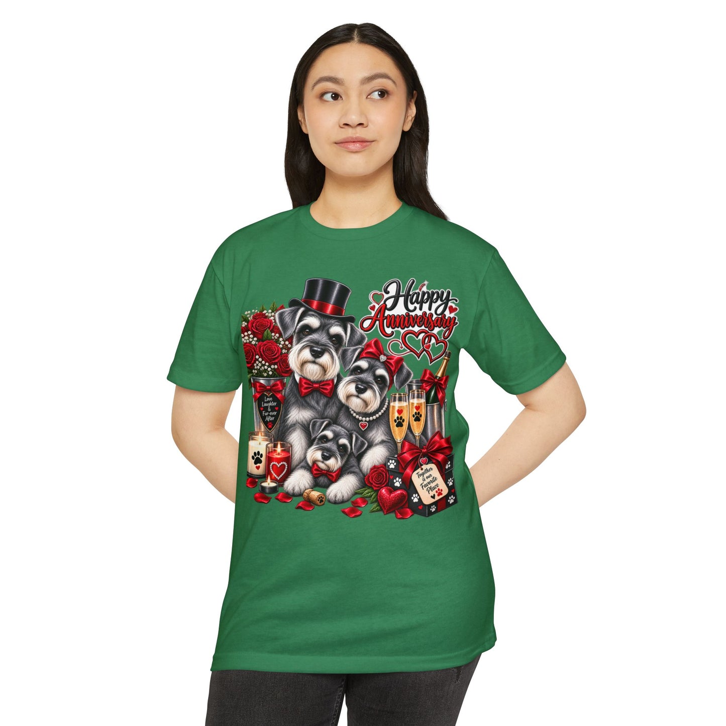 Happy Anniversary Schnauzer T-Shirt