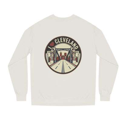 Cleveland Skyline Sweatshirt — I  Cleveland Retro City Crewneck