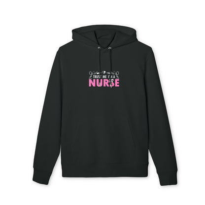 Nurse Pink Logo Hoodie — Cozy Medical Sweatshirt for Nurses