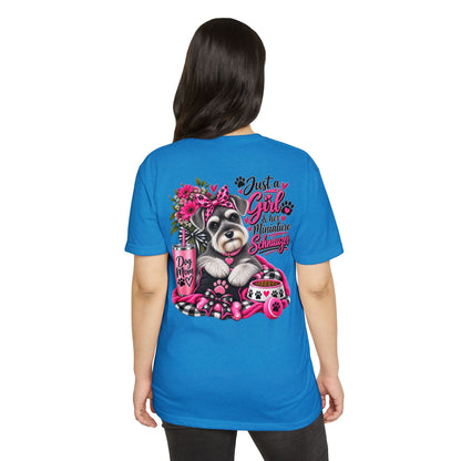 Just a Girl & Her Miniature Schnauzer T-Shirt