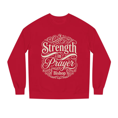 Strength in Prayer Sweatshirt — Inspirational Christian Crewneck for Faith & Encouragement