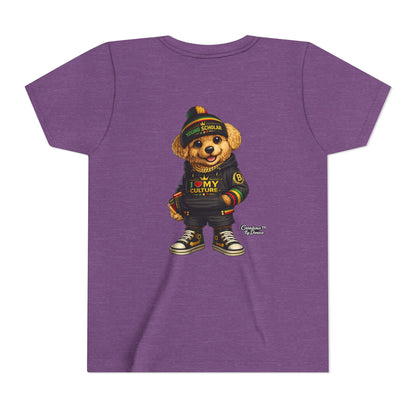 Youth Bear Graphic Tee – "I Love My Culture" Urban Streetwear