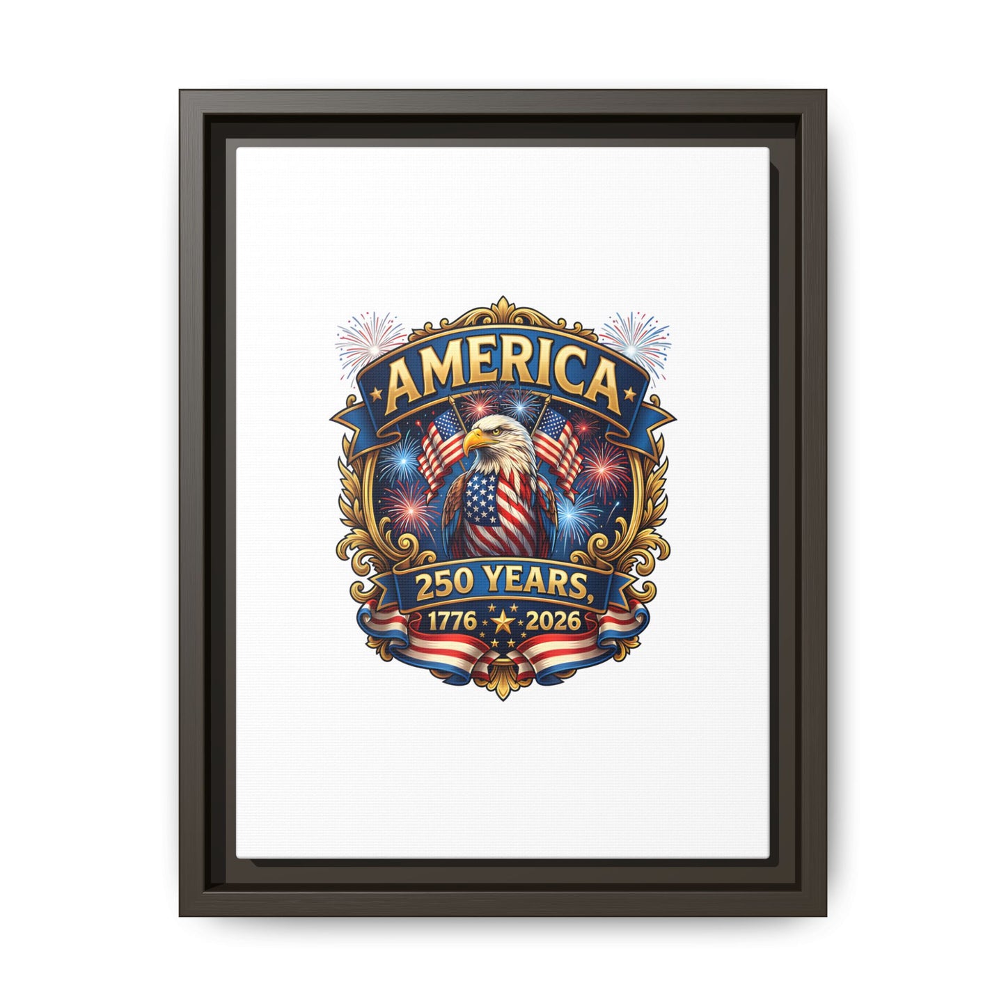 Matte Canvas, Framed (Multi-color)