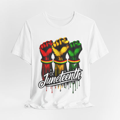 Juneteenth Fist T-Shirt — Black Liberation Pride Tee