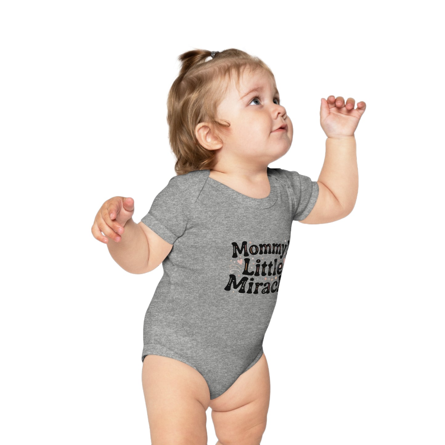 Mommy’s Little Miracle Baby Bodysuit – Newborn Infant Onesie