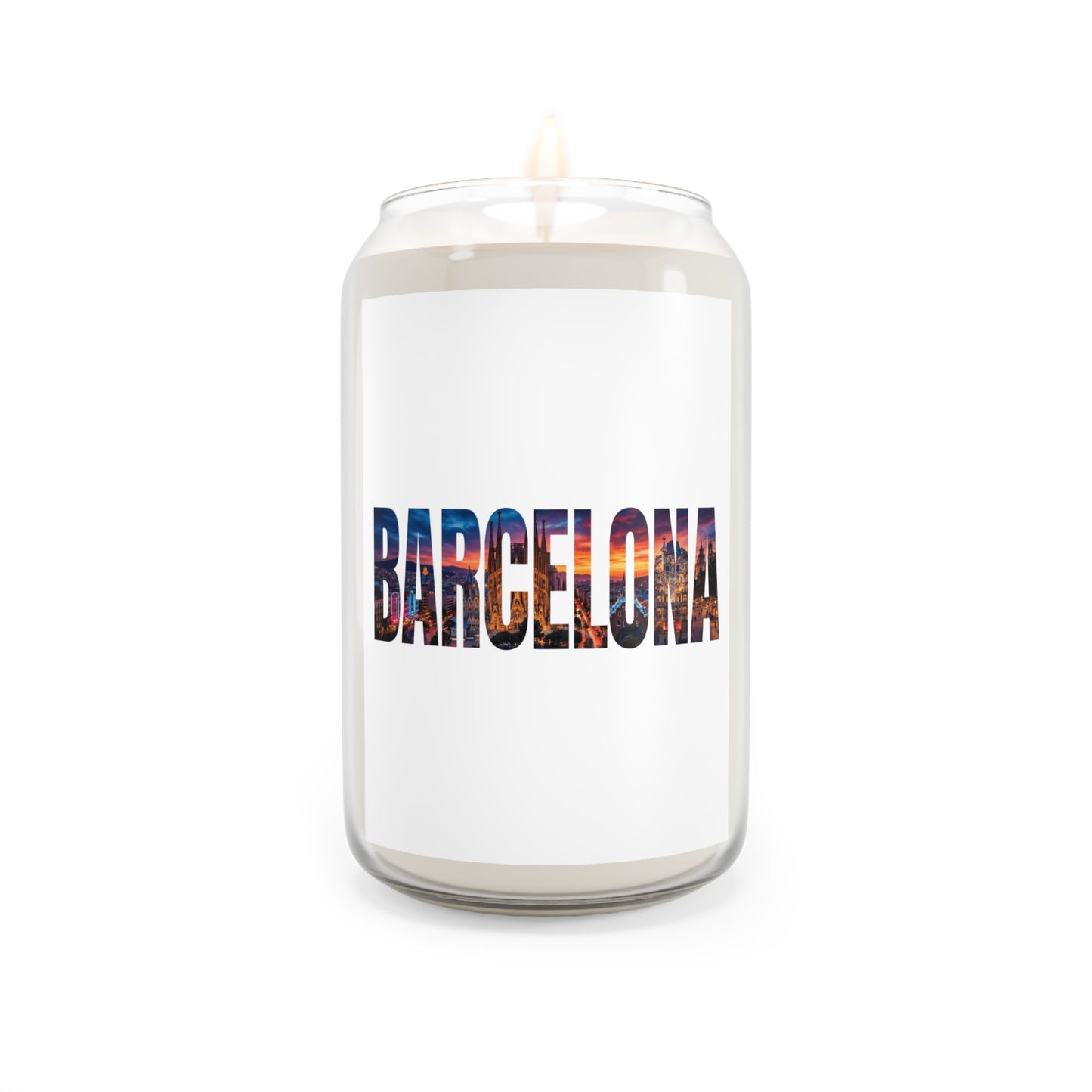 Barcelona Scented Soy Candle — 13.75 oz Travel Vibes Candle
