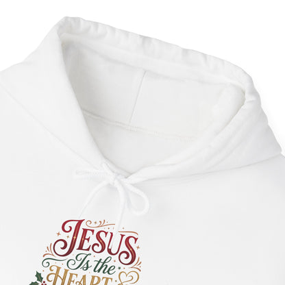 "Jesus is the Heart of Christmas" Hoodie