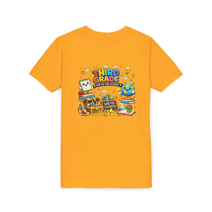 Third Grade Kids Tee — "Third Grade Out of the Classroom" Back-to-School Youth Shirt