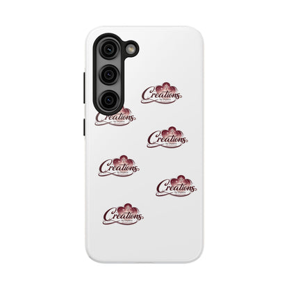 Logo Pattern Tough Phone Case — Creations Repeat Design