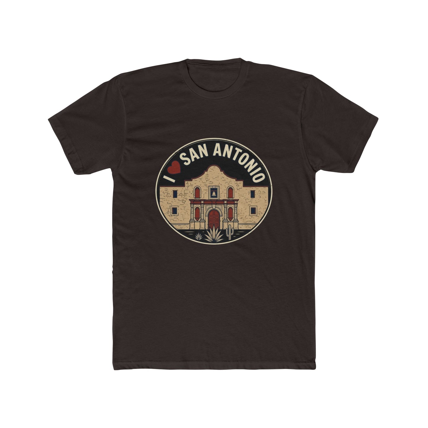 San Antonio Alamo T-Shirt — I  San Antonio Vintage Travel Tee