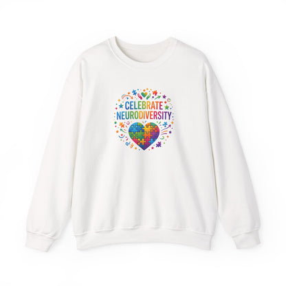 Celebrate Neurodiversity Crewneck Sweatshirt