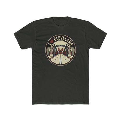 Cleveland Retro Cityscape Tee — I  Cleveland Graphic T‑Shirt