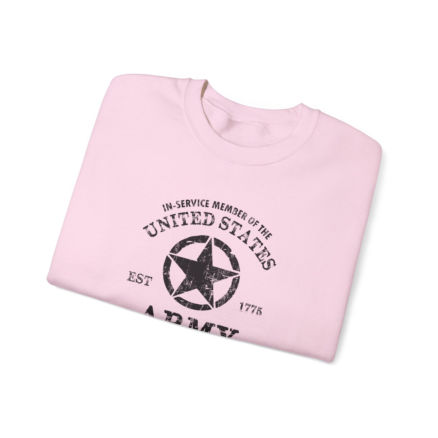In-Service Member of the United States EST 1775 Army Sweatshirt