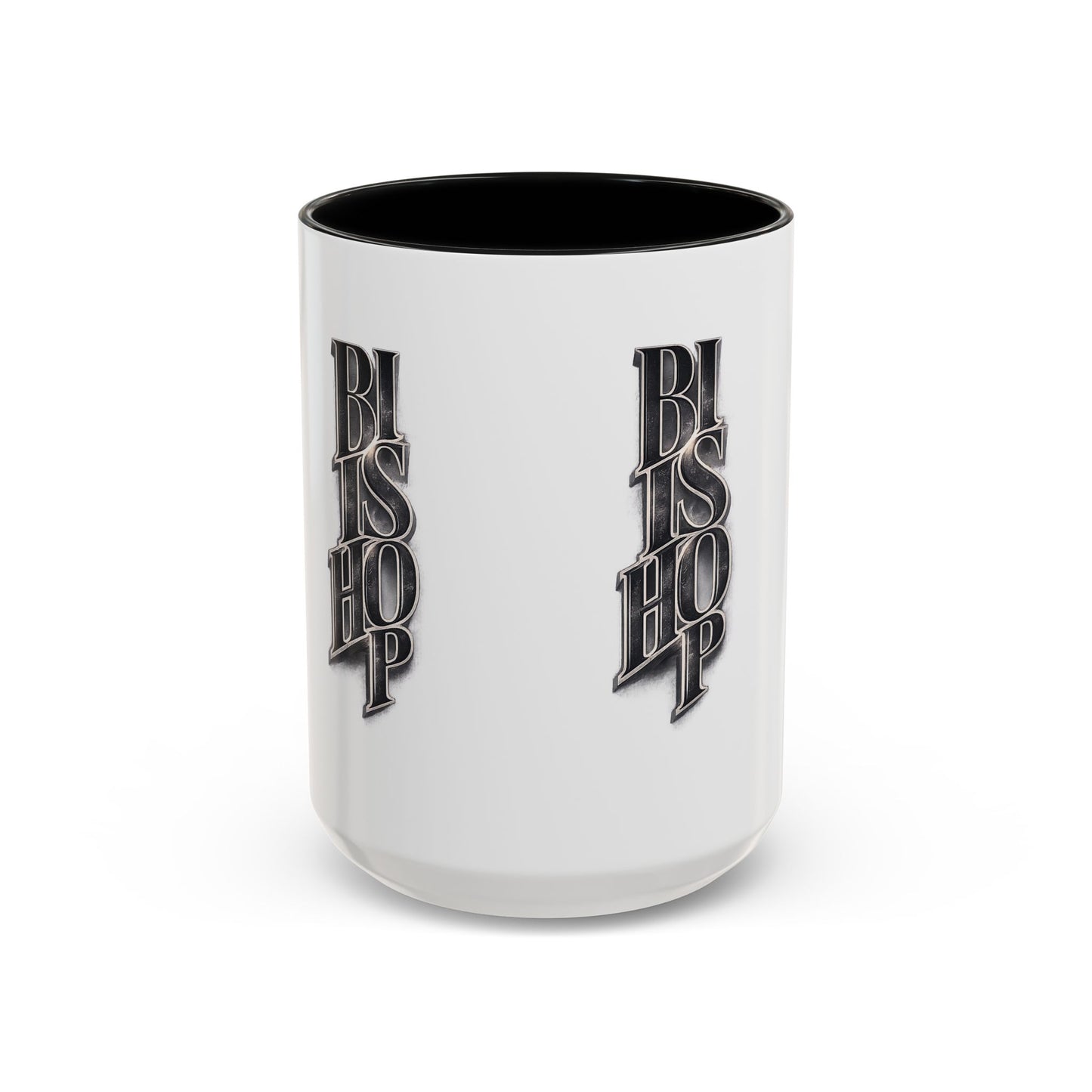 Bishop Vertical Logo Accent Coffee Mug — 11/15oz