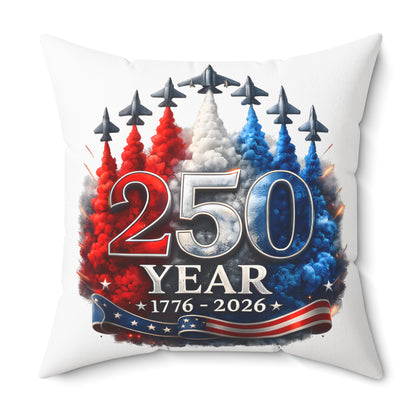 Spun Polyester Square Pillow